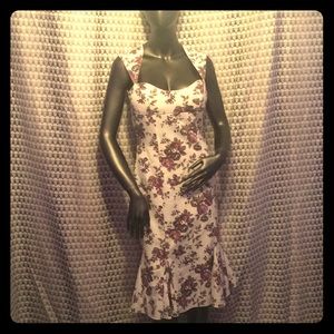 Floral Bettie Page Pin up dress
